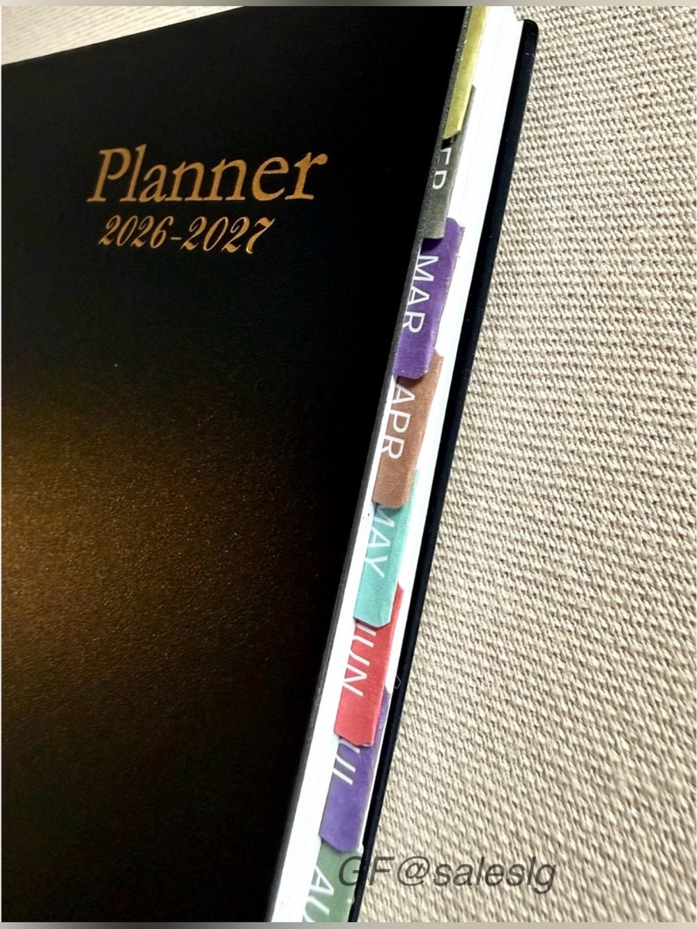 NWT Coach Notebook In Signature Tan with Planner - Picture 8 of 16